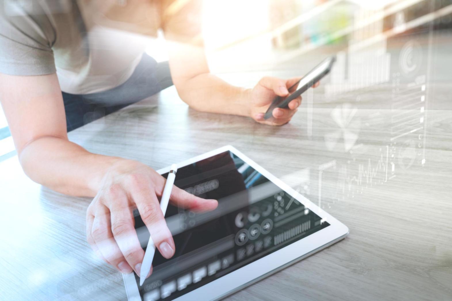 Teilnehmer bei einer praktischen Verkaufsübung